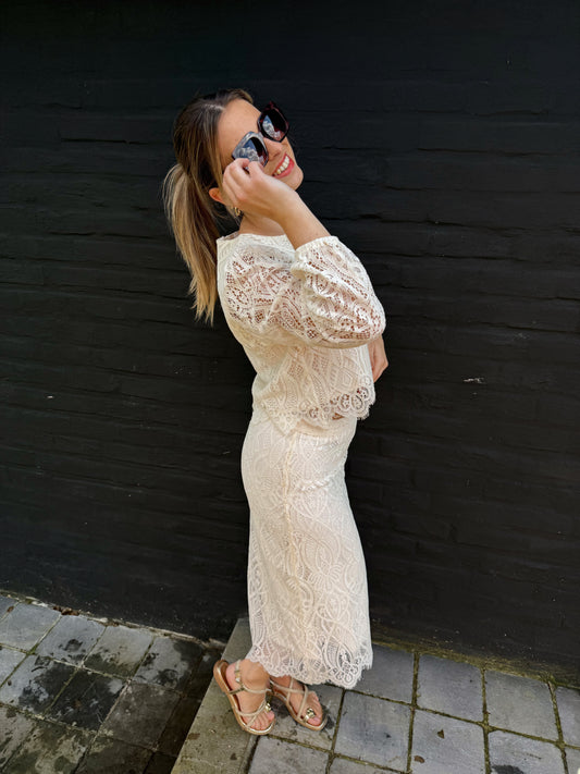 ✨ Elegant kanten rok van Choklate Paris (ook als ensemble met top te verkrijgen)