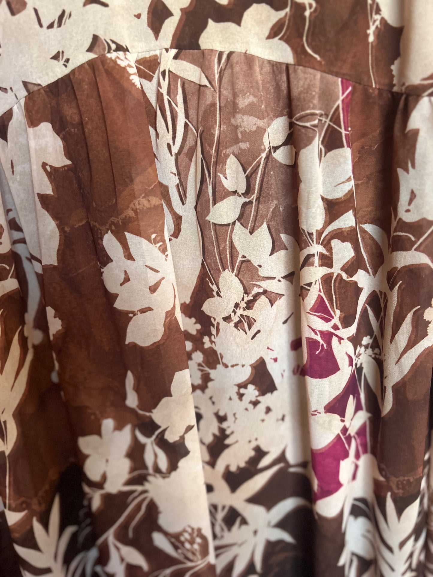 Herfstjurk met print
