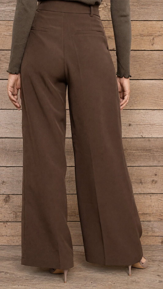 Classy bruine pantalon