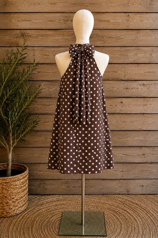 Polkadots halterjurk