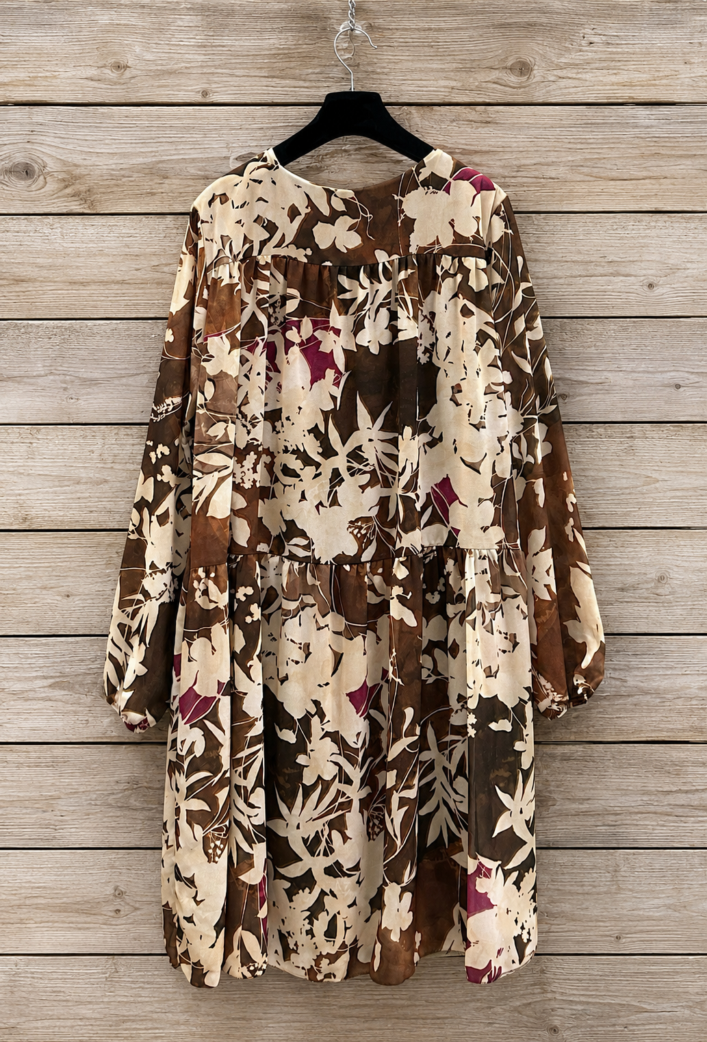 Herfstjurk met print