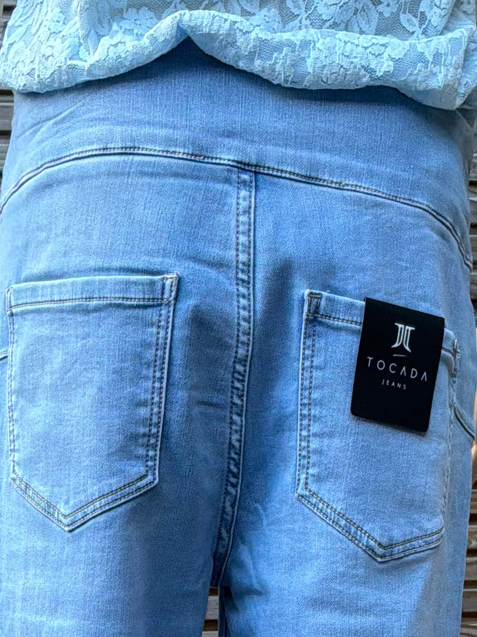 Toxik3 stretchp “jogg-jeans” 🩵