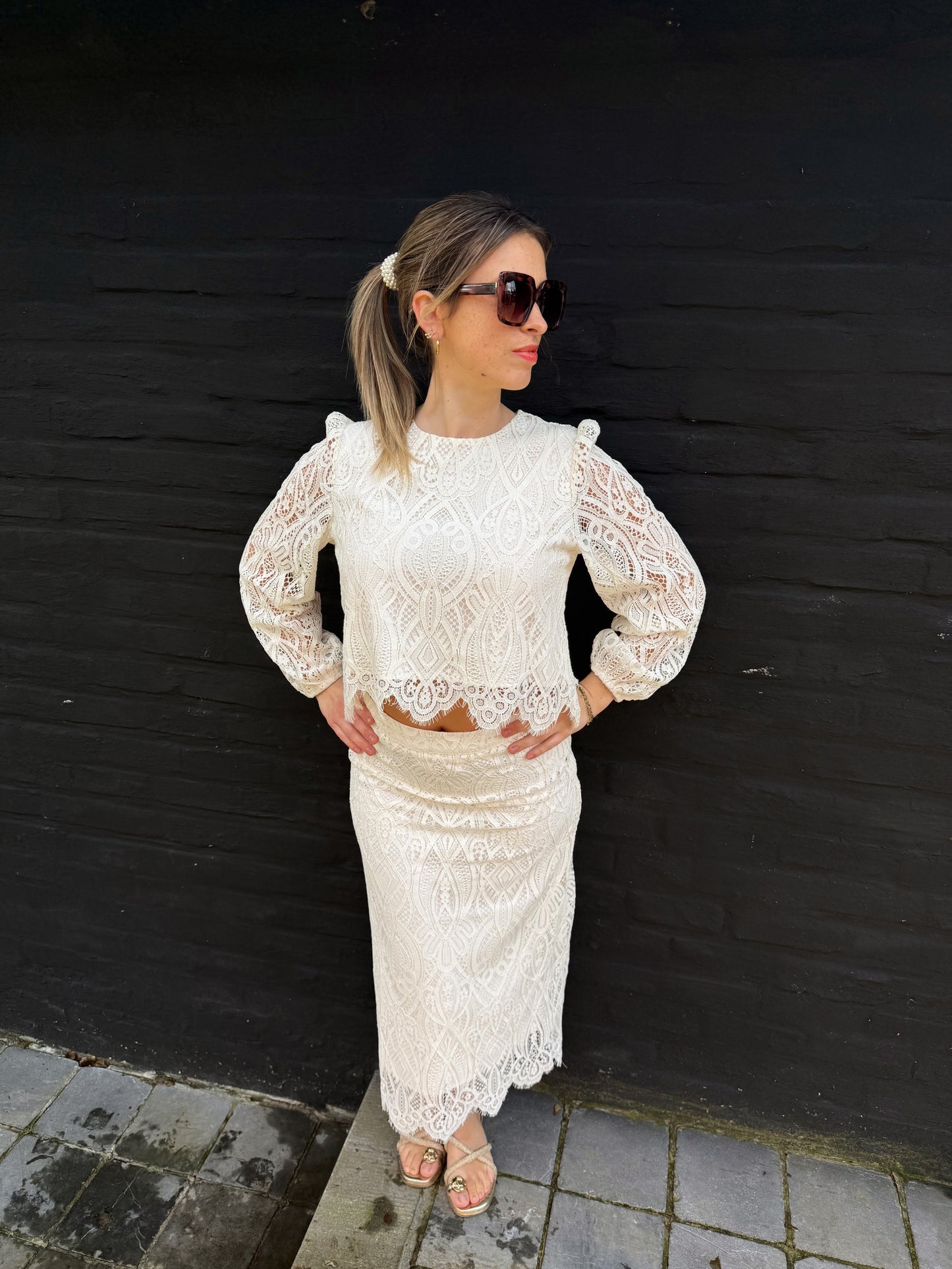 ✨ Elegant kanten rok van Choklate Paris (ook als ensemble met top te verkrijgen)