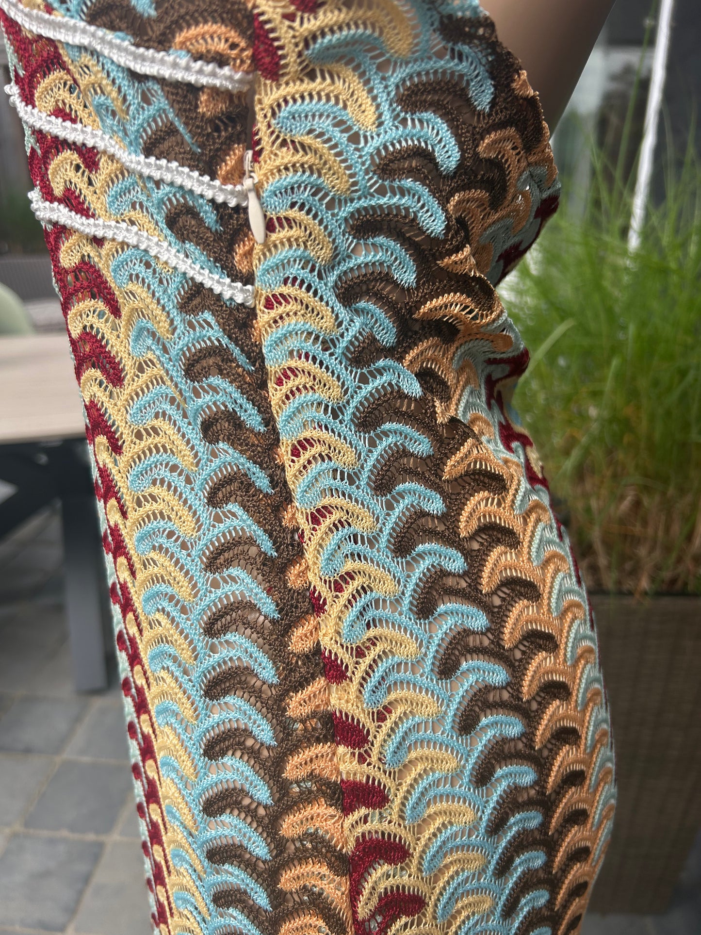 Boho strandkleed in zacht haakpatroon