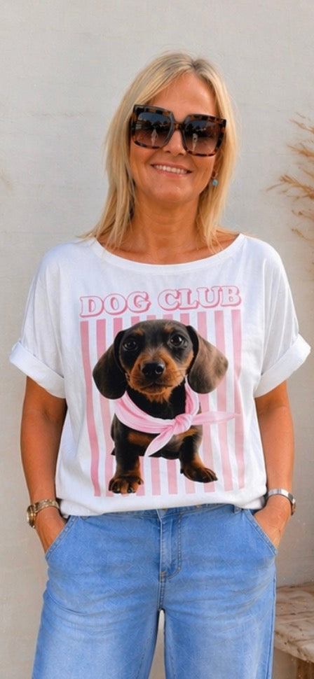 shirt met teckel