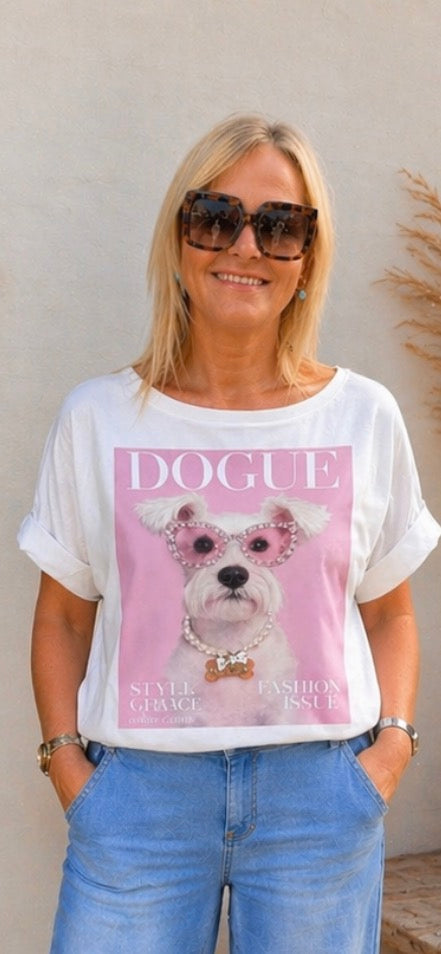 shirt met teckel