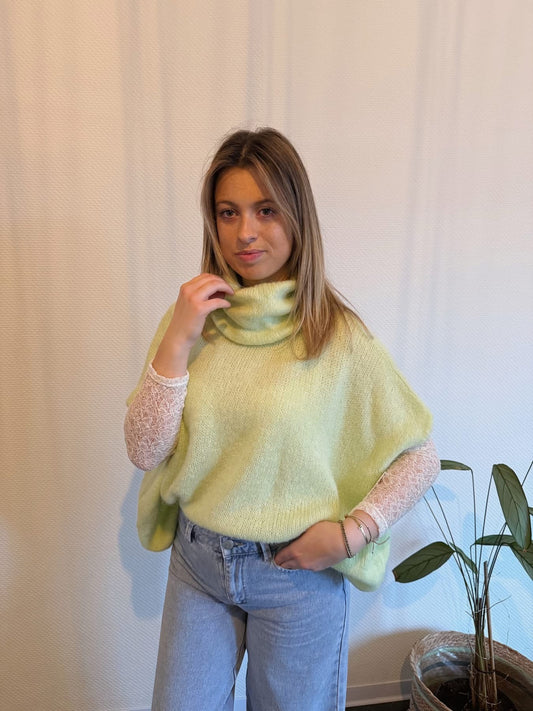 Pastelgroene cosy rolkraagtrui 💚