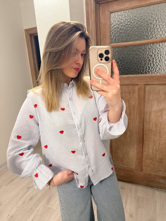 Hemelsblauw ❤️ hemdje