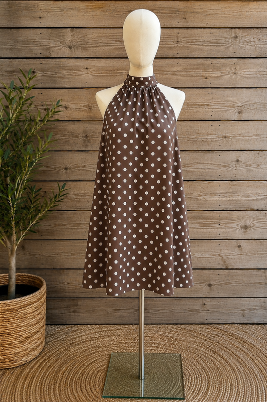 Polkadots halterjurk